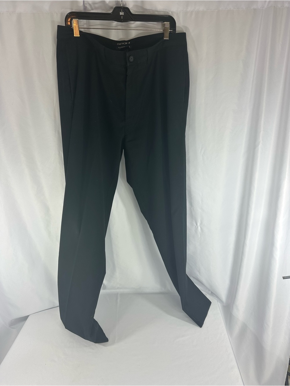Kenneth Cole Stretch Black Dress Pants Men’s 36x34